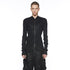 JULIUS 917KNM1-C Black / Skinny Knit Top